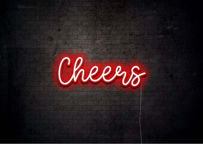 Cheers - Neon Sign