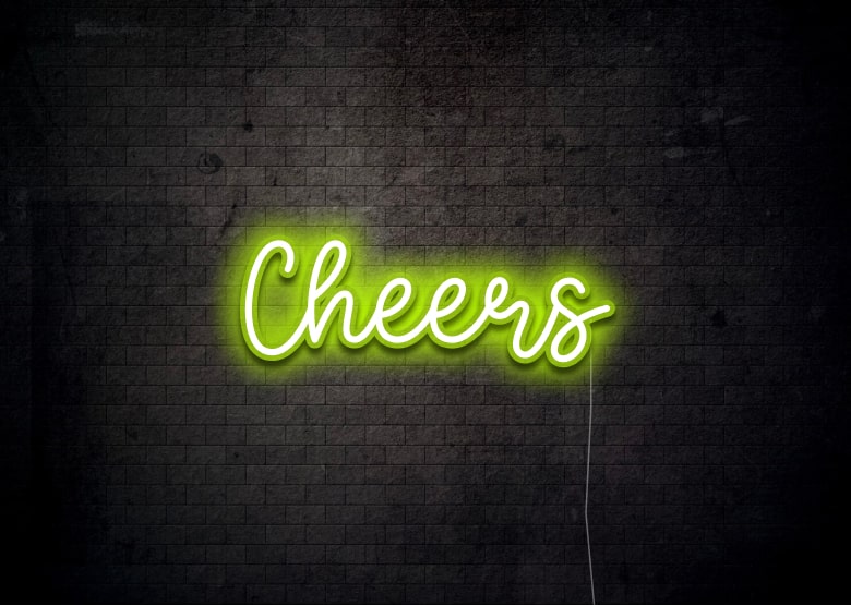 Cheers - Neon Sign
