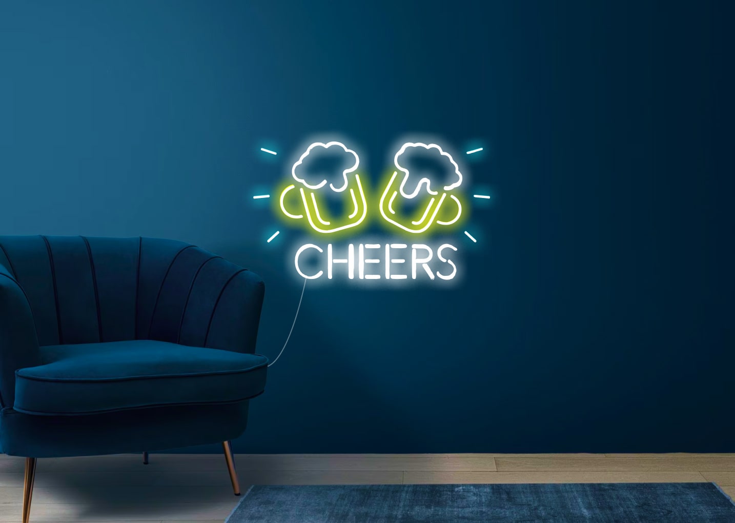 Cheers and Beers Neon Sign