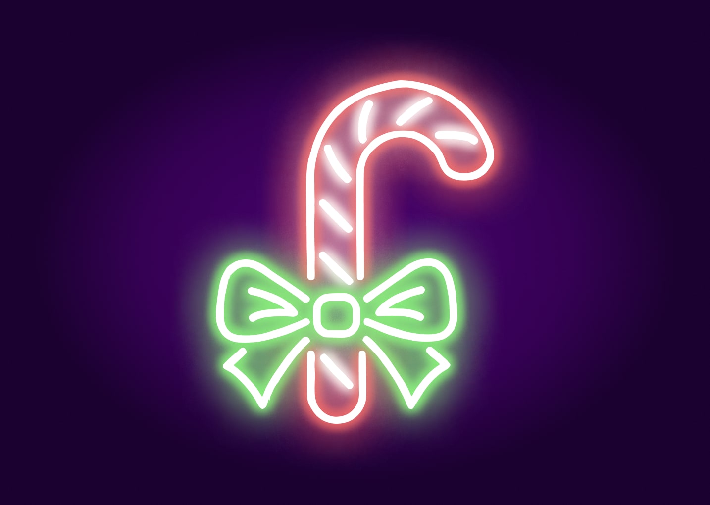 Christmas Candy Neon Signs