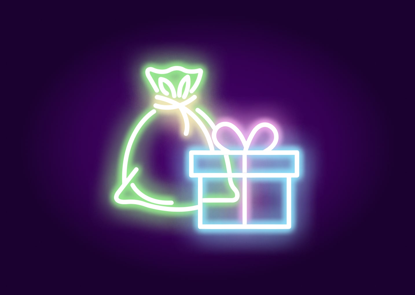 Christmas Gift Neon Signs