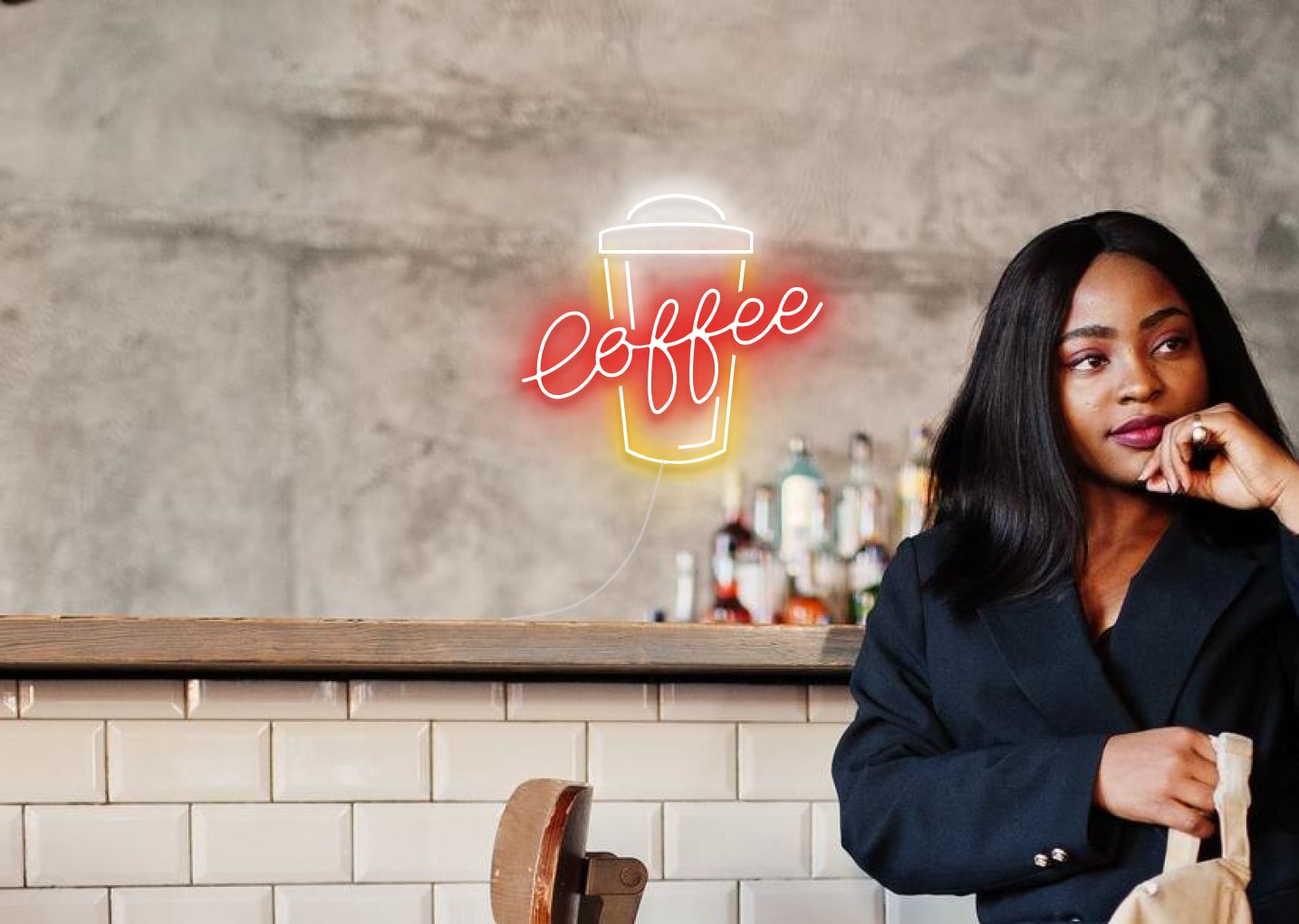 Coffee Cup Neon Signs