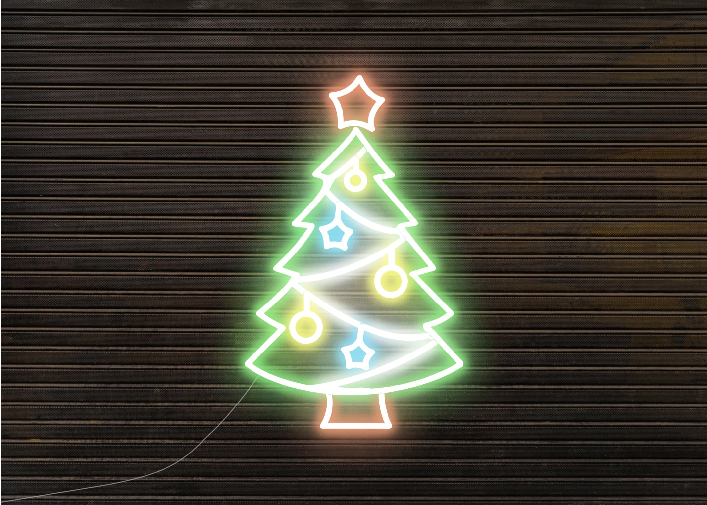 Colorfull Neon Tree Neon Signs