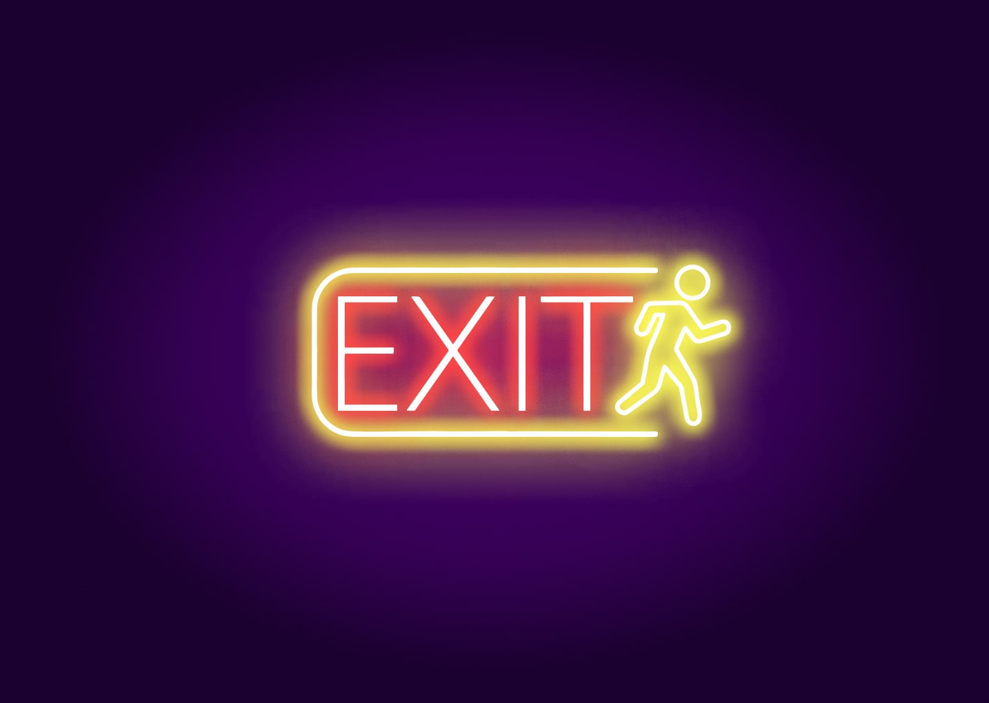 Exit Neon Signs