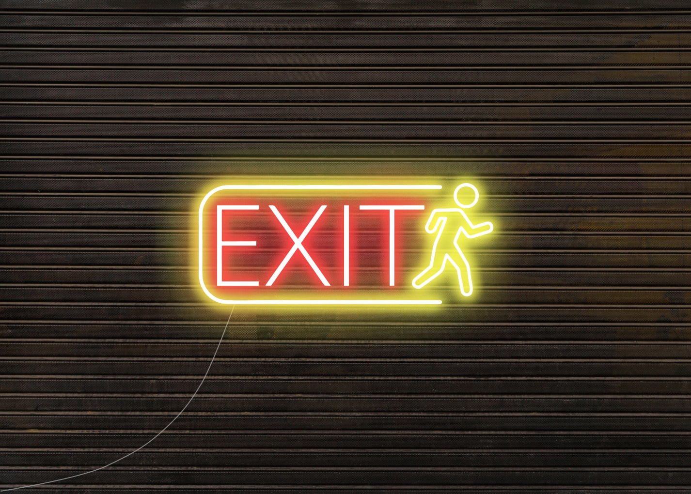 Exit Neon Signs