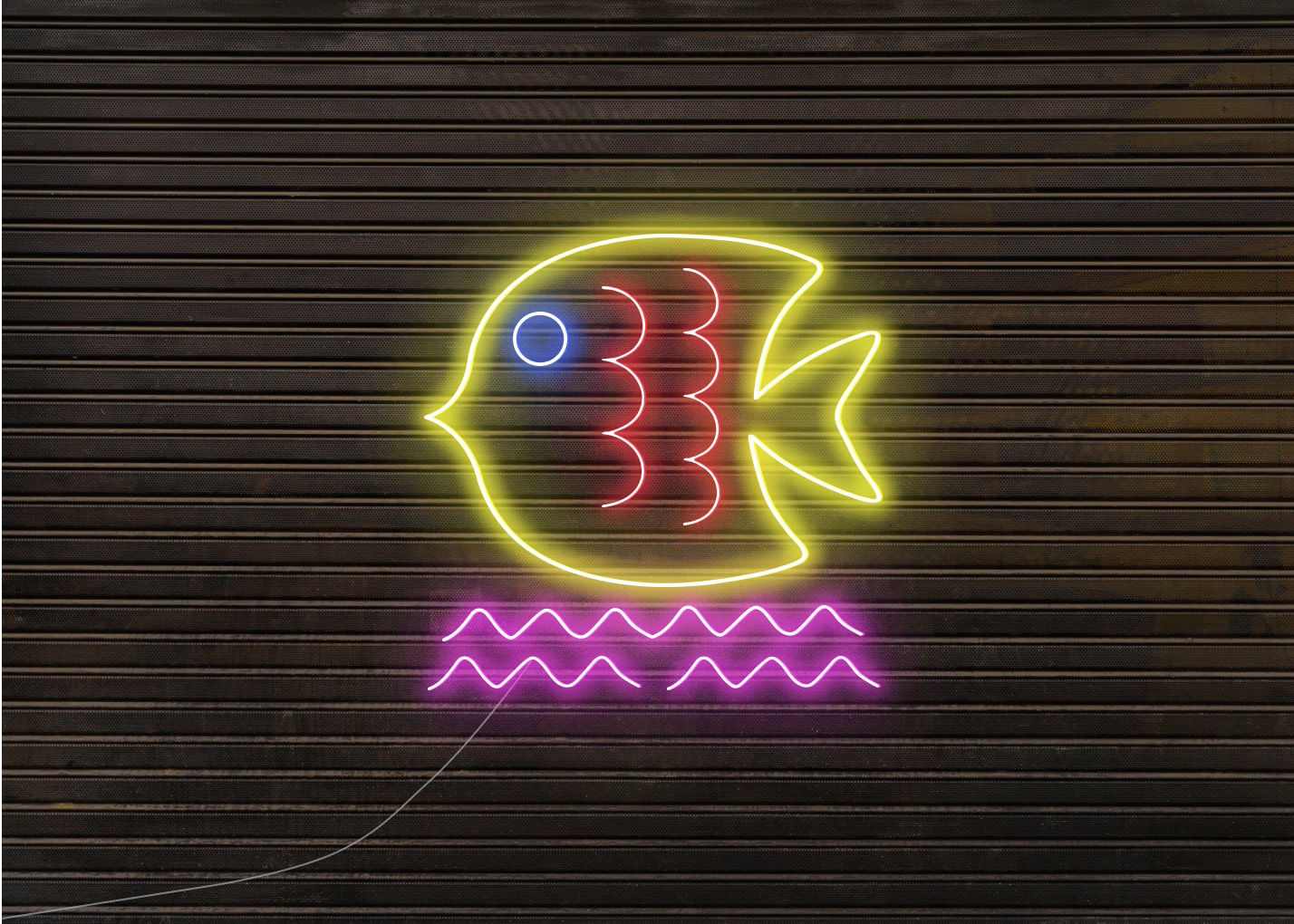 Fish - Neon Signs for Kids