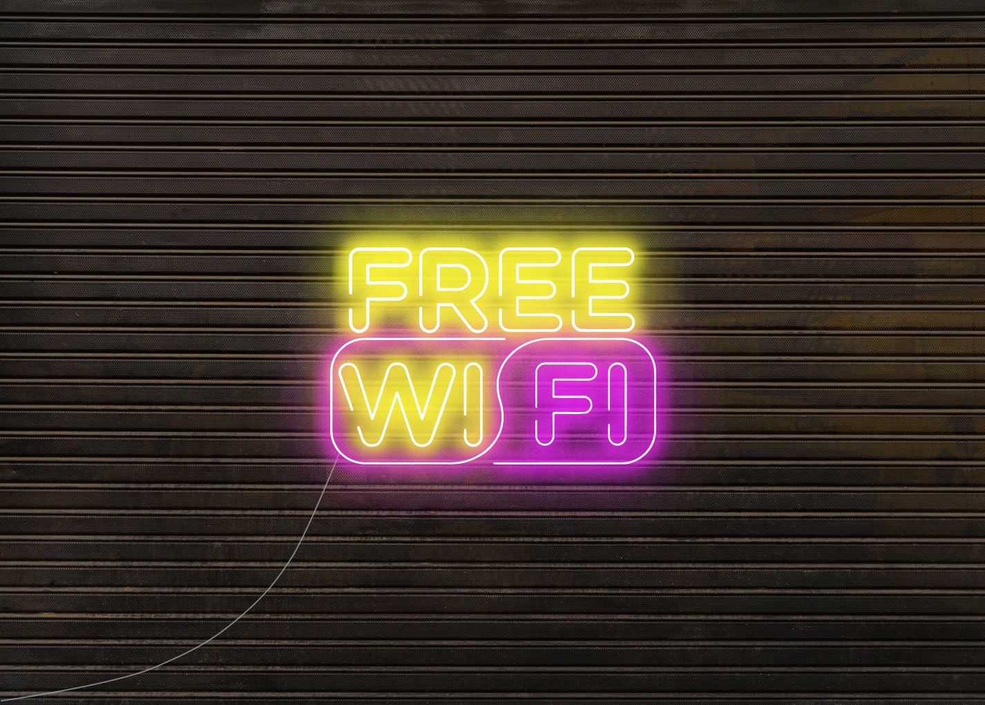 Free Wifi - Neon Signs