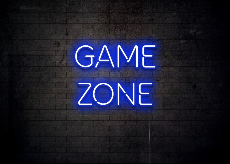 GAME ZONE - Neon Sign