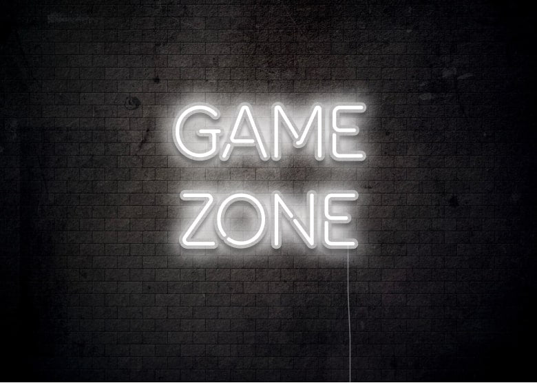 GAME ZONE - Neon Sign