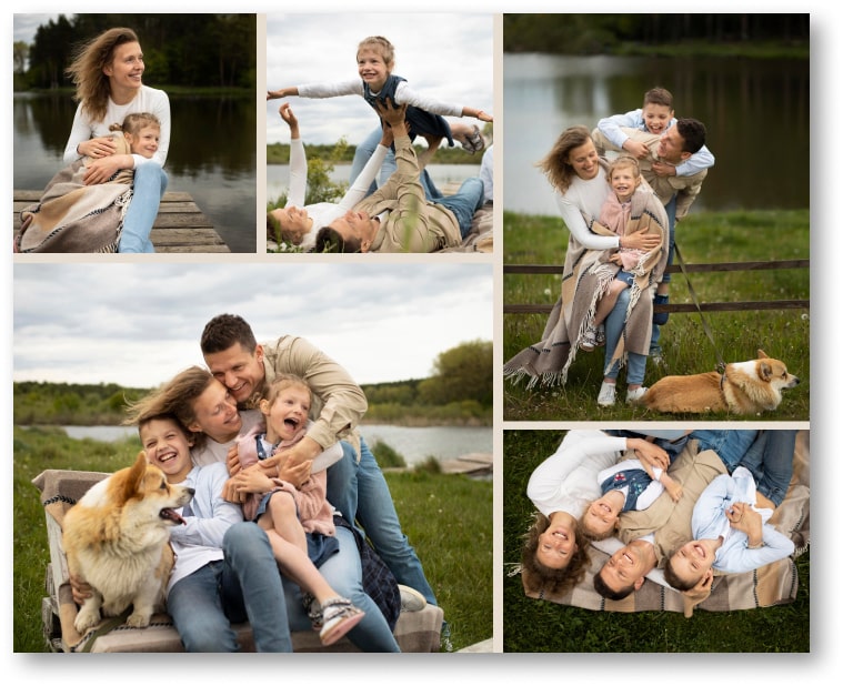 Gallery of Five Photo Acrylic Print