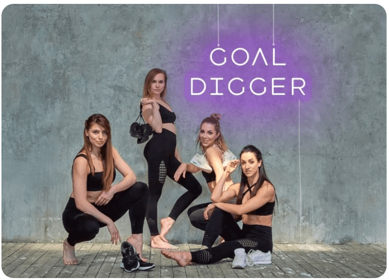 Goal Digger Neon Sign