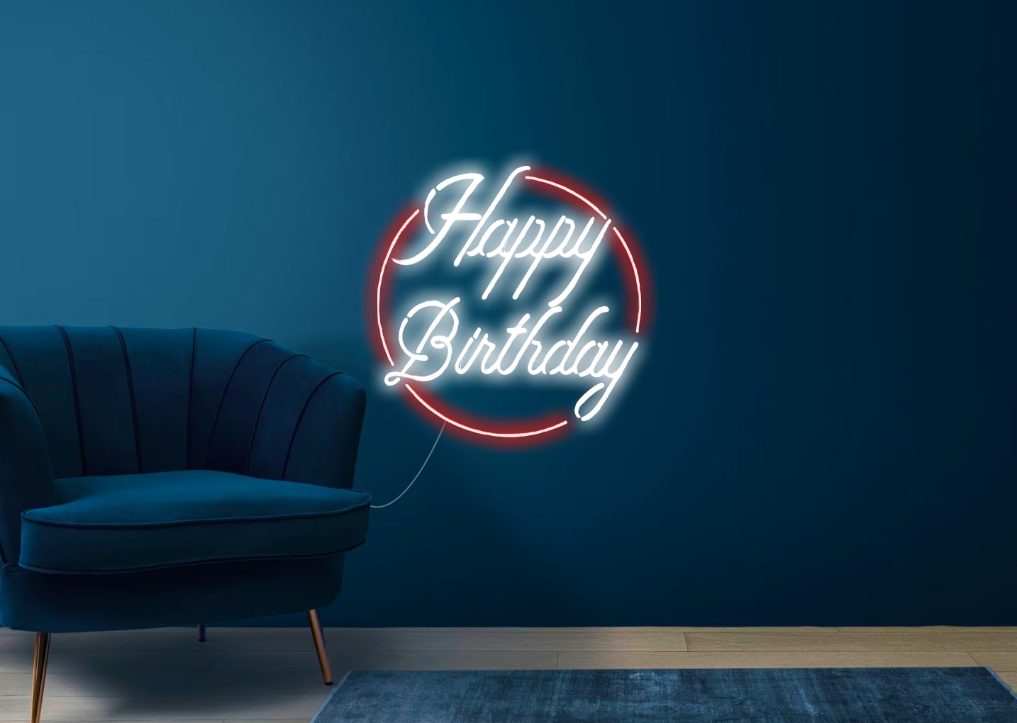 Happy Birthday Neon Sign Light