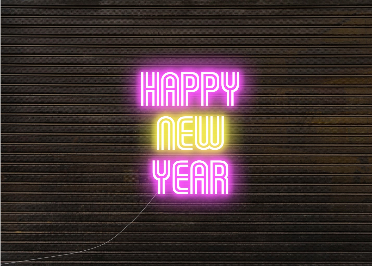 Happy New Year - Bold Neon Signs