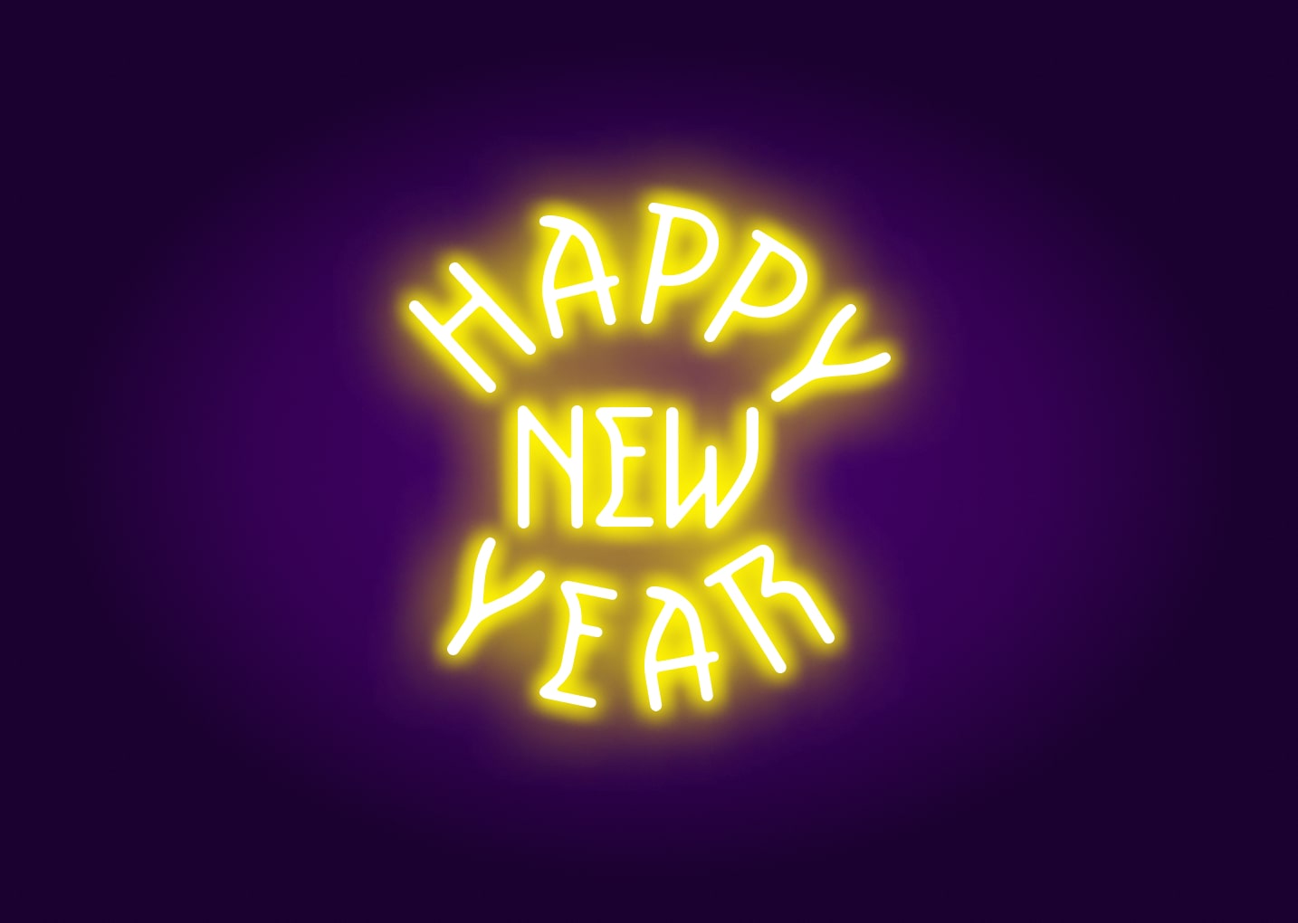 Happy New Year Neon Signs