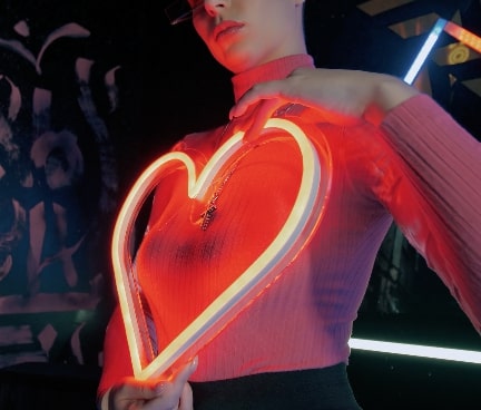 Heart Neon Sign Phoenix Arizona