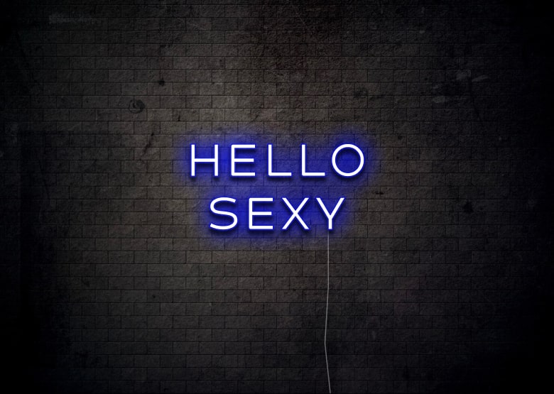 HELLO SEXY - Neon Sign