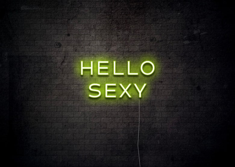 HELLO SEXY - Neon Sign