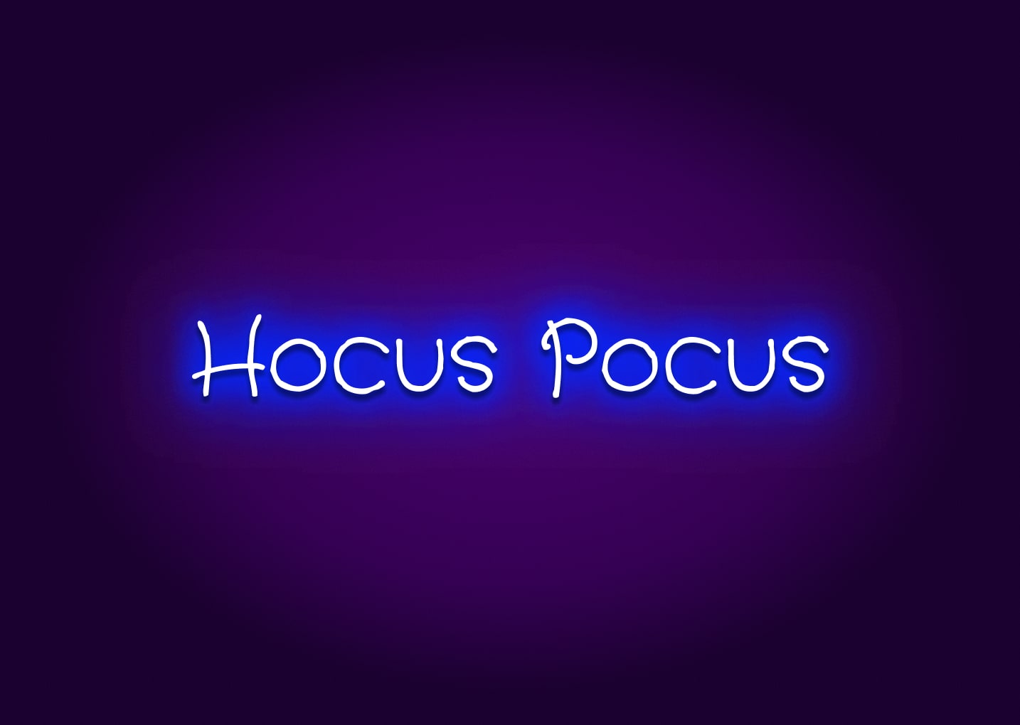 Hocus Pocus Neon Sign