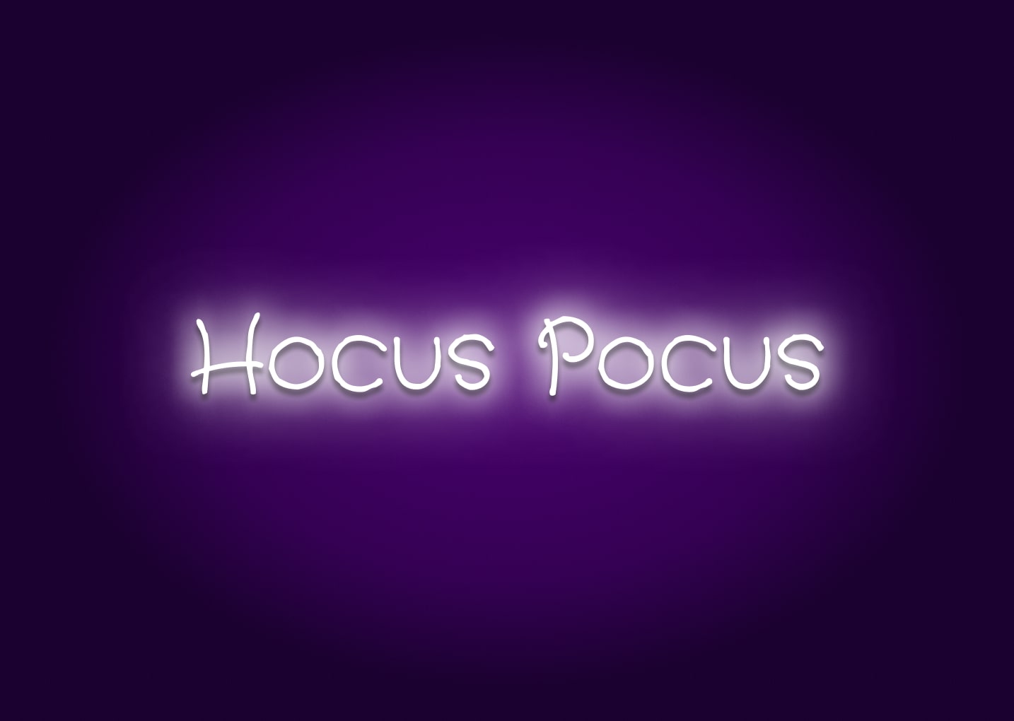 Hocus Pocus Neon Sign