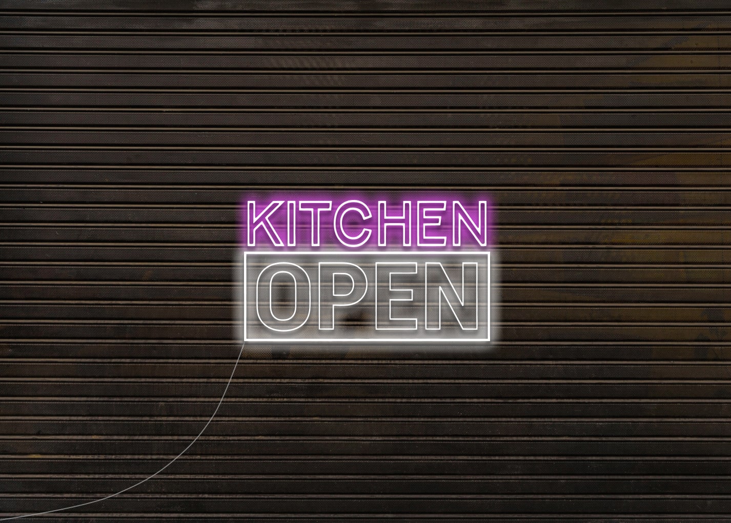 Kitchen Open Neon Signs