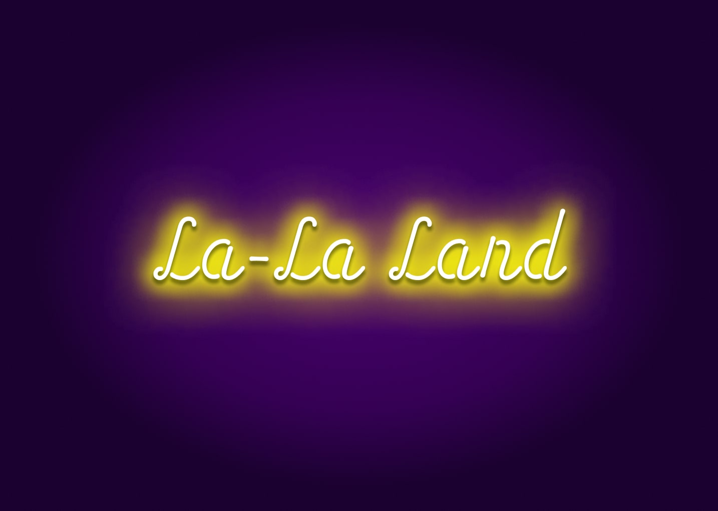 La-La Land Neon Sign - Los Angeles