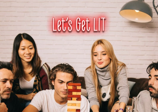 Let's get LIT - Neon Sign