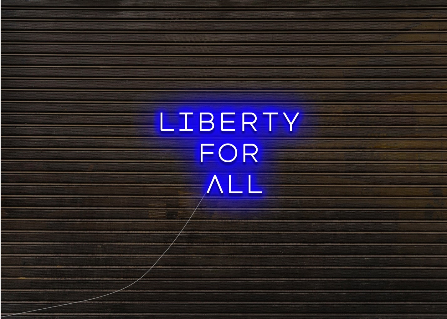 Liberty for all - Neon Sign