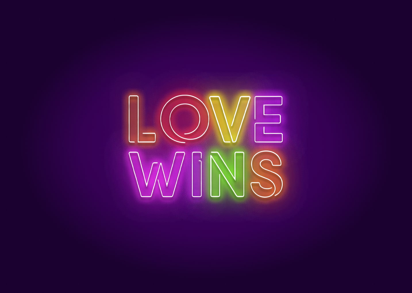 Love Wins Neon Signs