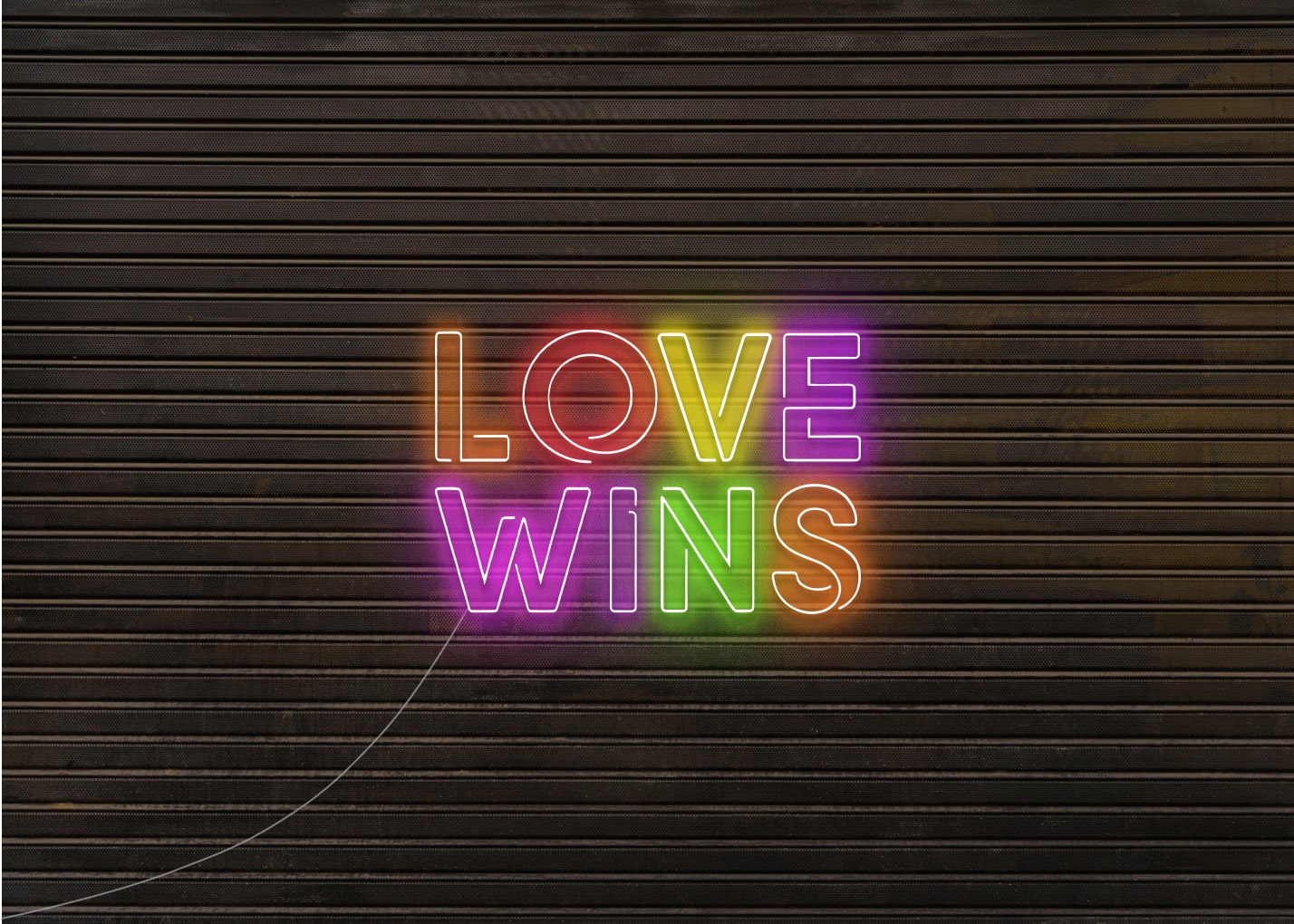 Love Wins Neon Signs