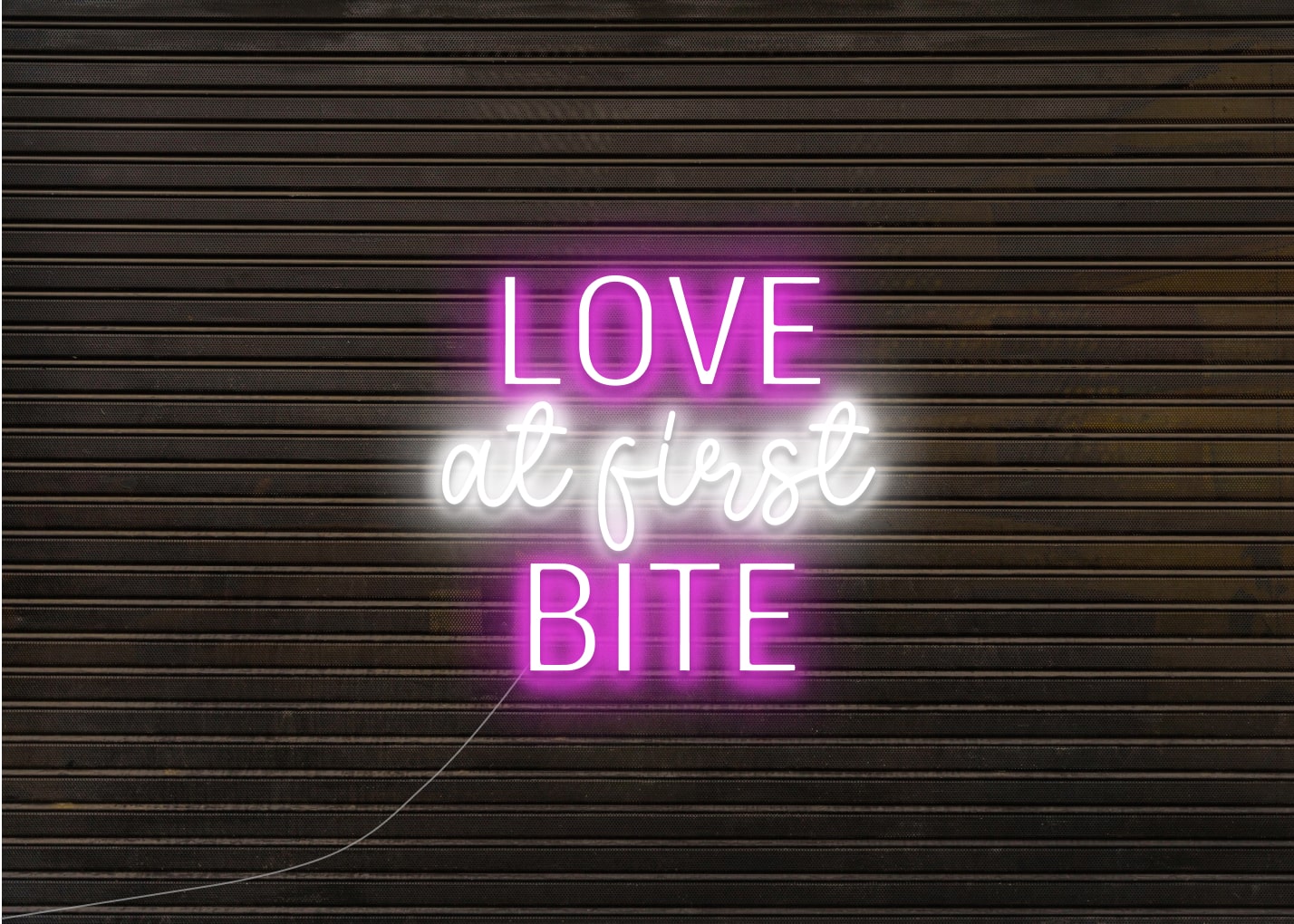 Love at First Bite Neon Signs