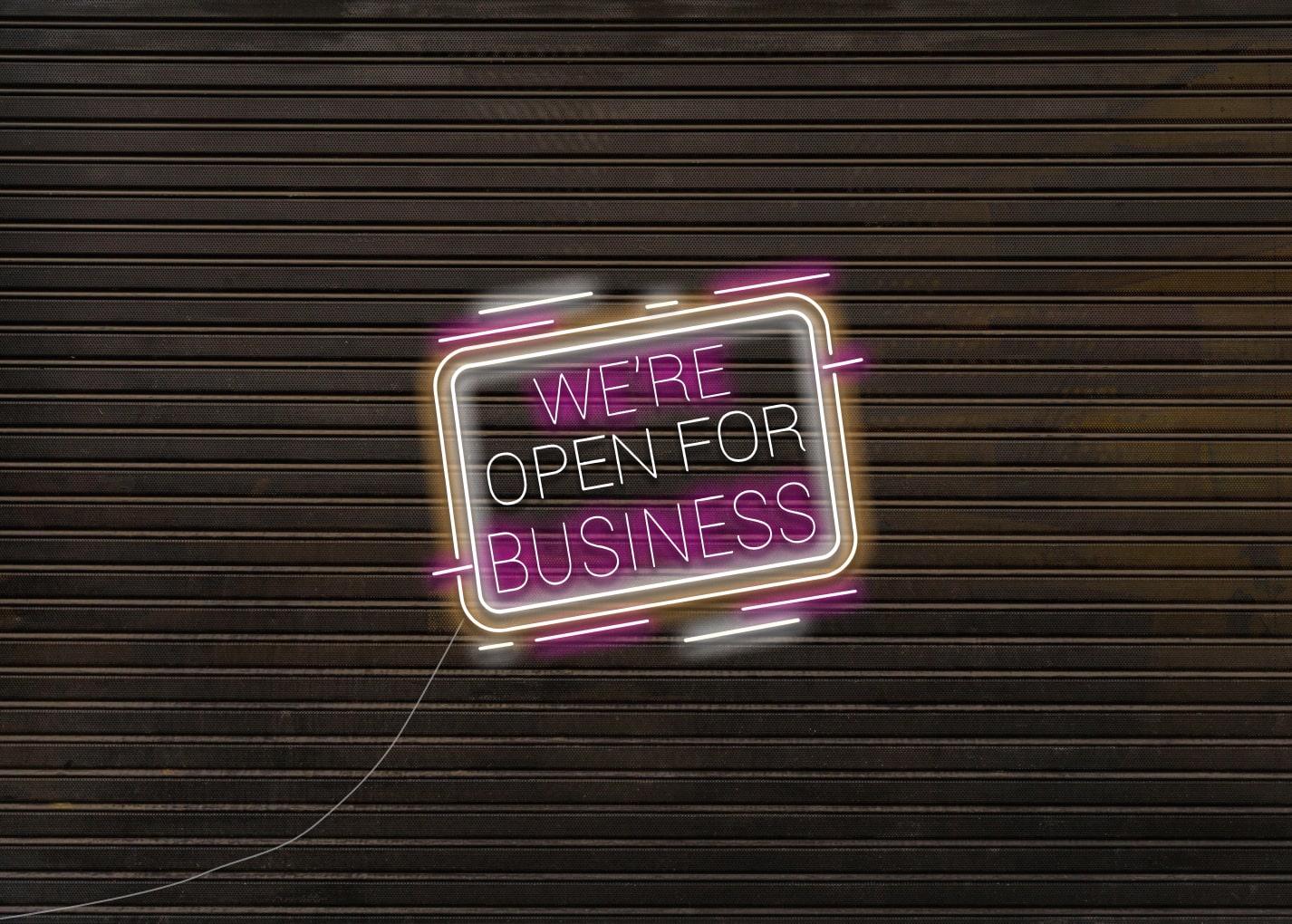 Open for Business Neon Signs