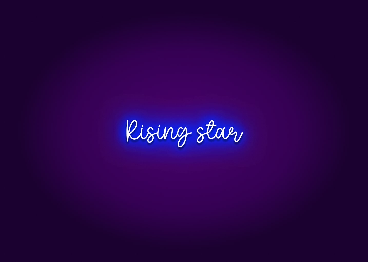Rising star - Neon Signs