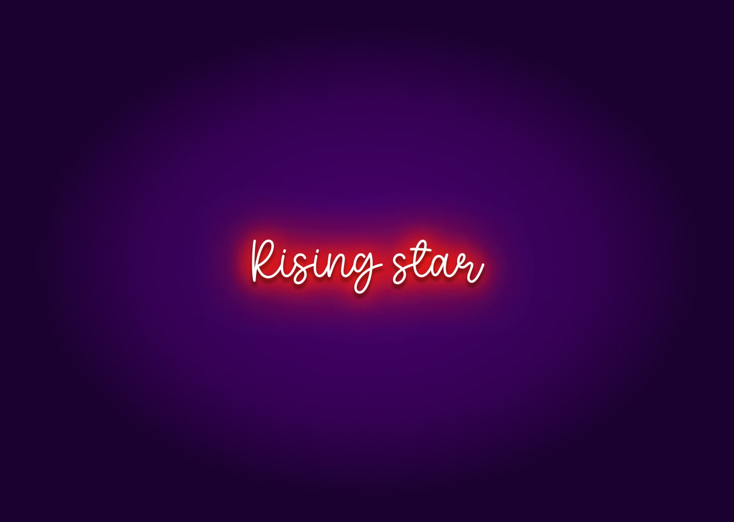 Rising star - Neon Signs