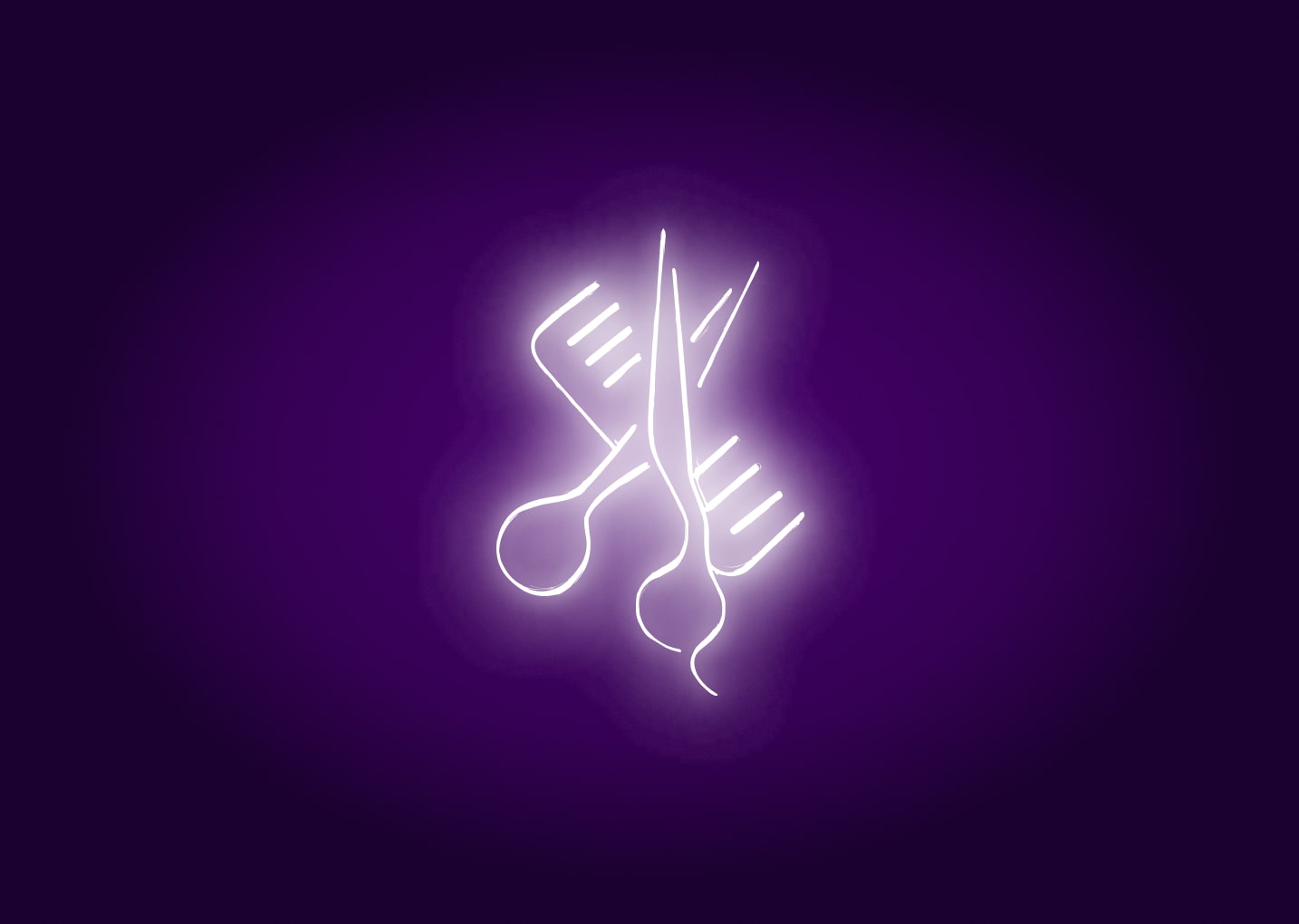 Salon Symbols Neon Signs