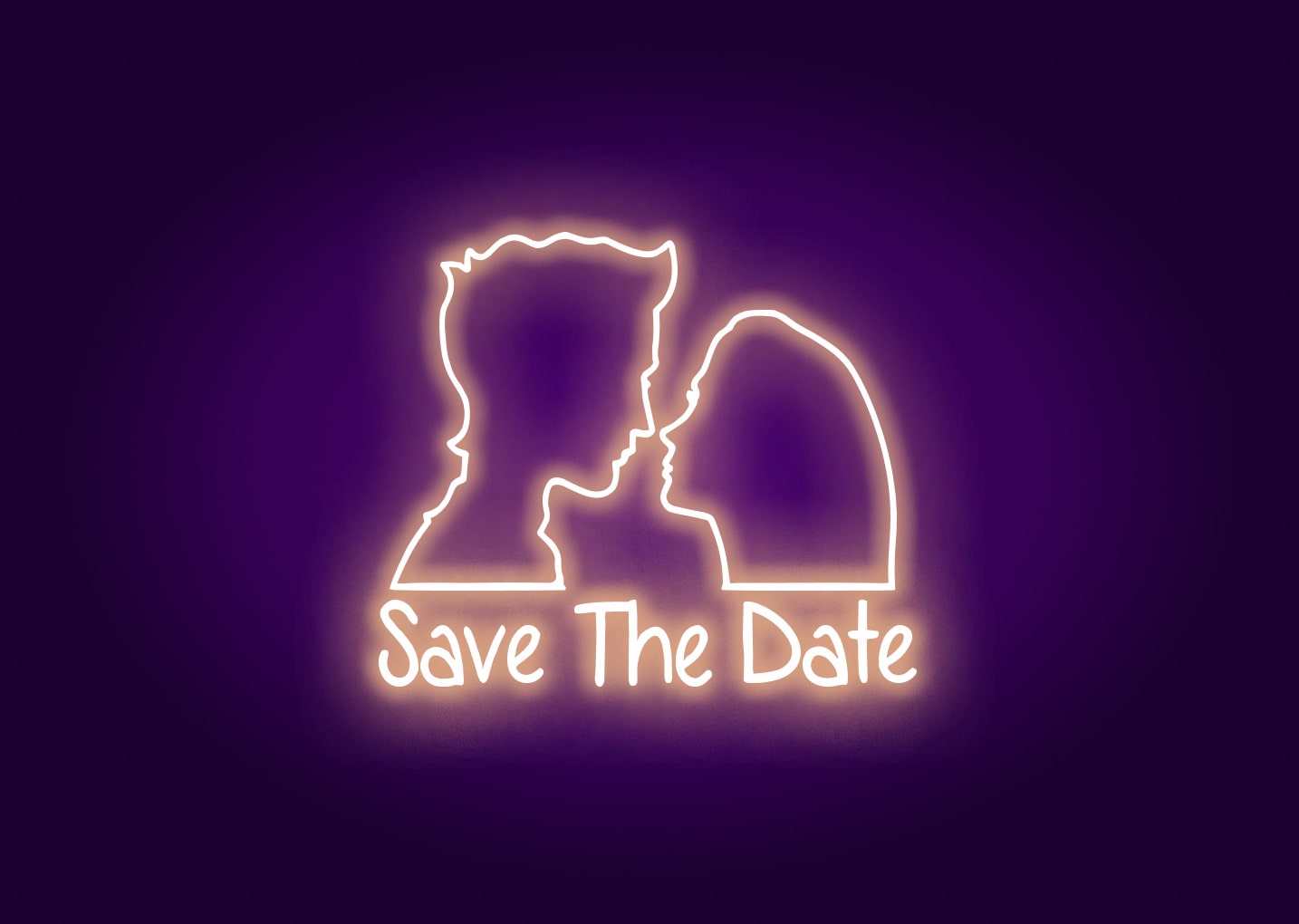 Save the Date Neon Sign