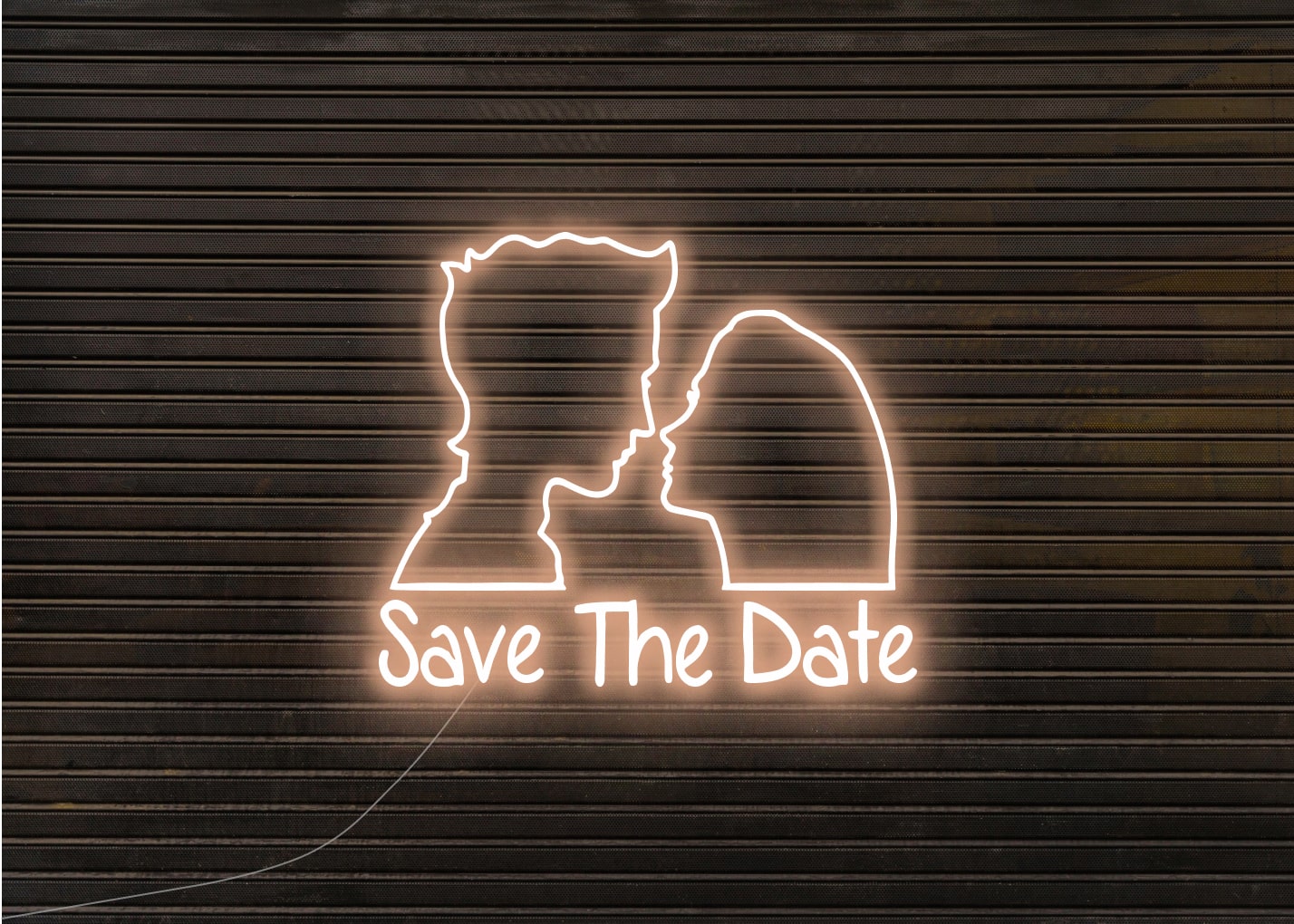 Save the Date Neon Sign