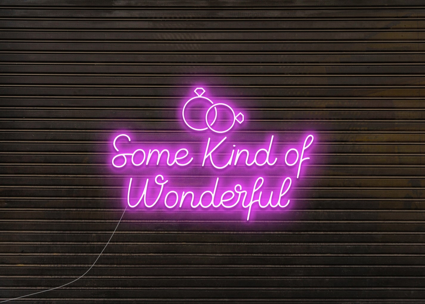 Some Kind of Wonderful - Neon Sign