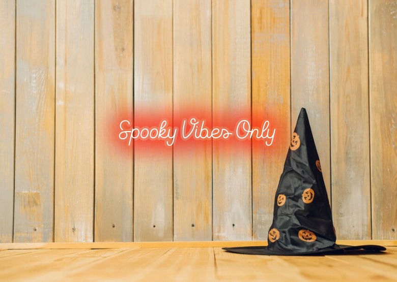 SpookyVibesOnly - Red| Red Halloween Neon Signs | Red Spooky Neon Signs | Red Scary Neon Signs | OMGNeon.com