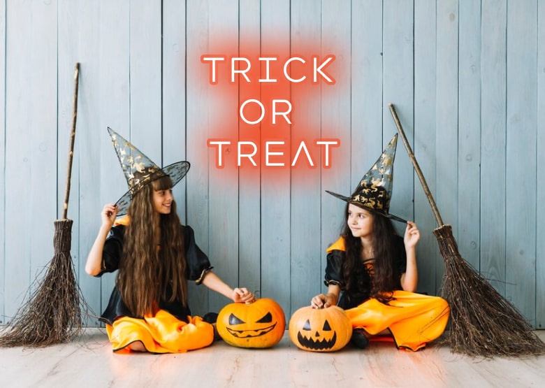TrickorTreat - Red | Red Halloween Neon Signs | Red Spooky Neon Signs | OMGNeon.com
