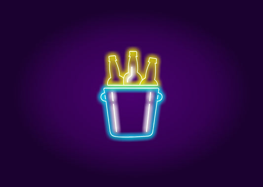 Triple Beer Neon Sign