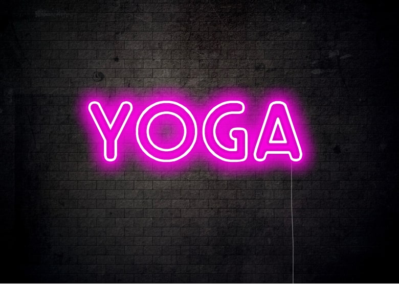 YOGA Neon Sign