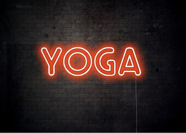 YOGA Neon Sign