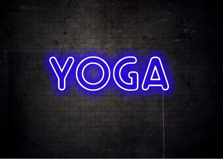 YOGA Neon Sign