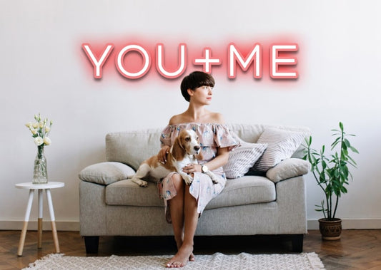 YOU+ME - Neon Sign