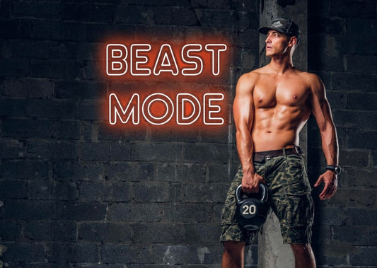 BEAST MODE - Gym Neon Sign