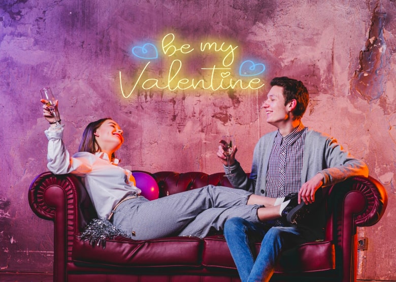 Be My Valentine - Neon Sign