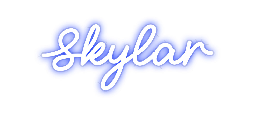 Custom Neon: Skylar