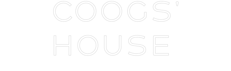 Custom Neon: COOGS'
HOUSE