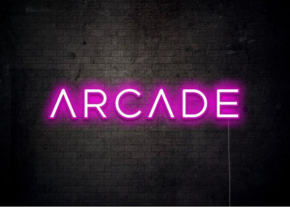 ARCADE - Gaming Room Neon Sign