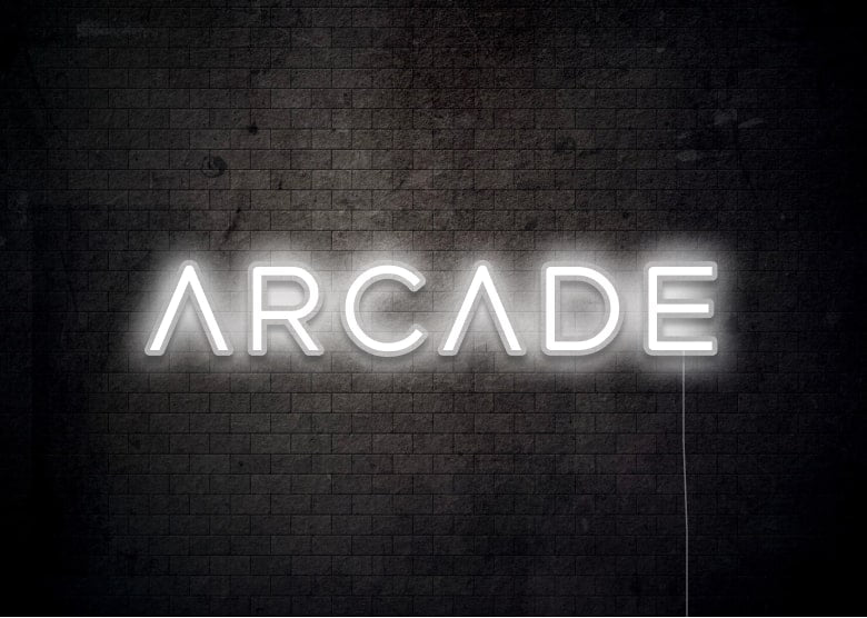 ARCADE - Gaming Room Neon Sign